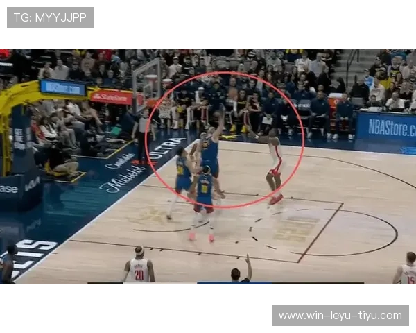 卡斯尔挡拆吸引约基奇拉开空位提升三分效率较上季